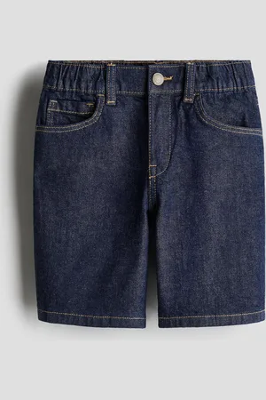 H&M Jeansshorts in Loose Fit - Blau - Kinder