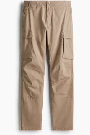 H&M Cargohose aus Ripstop in Slim Fit - Braun - Herren