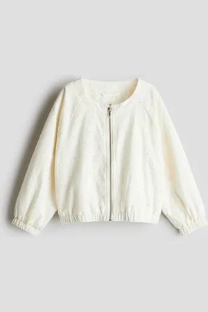 H&M Baumwolljacke - Weiß - Kinder
