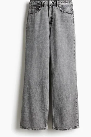 H&M Wide High Jeans - - Damen
