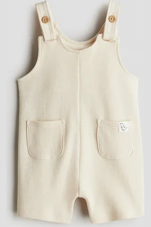 H&M Latzshorts mit Waffelstruktur - - Kinder