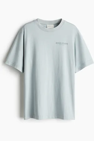H&M Sportshirt mit DryMove - Türkis - Sportswear