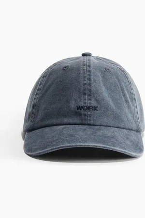 H&M Baumwollcap mit Stickerei - Blau - Herren