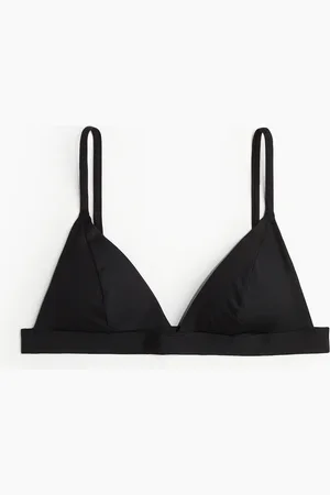 H&M Wattiertes Triangel-Bikinitop - - Damen