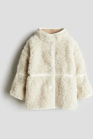 H&M Flauschige Jacke - Weiß - Kinder