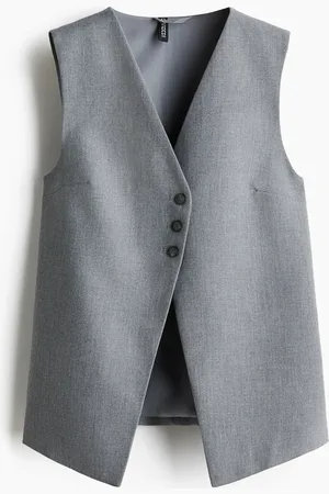 H&M Lange Anzugweste - - Damen