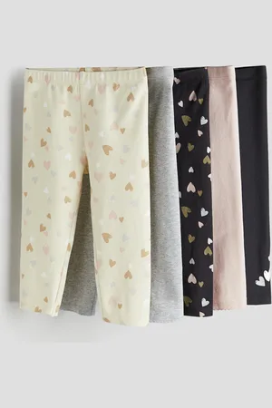 H&M 5er-Pack Capri-Leggings aus Jersey - - Kinder