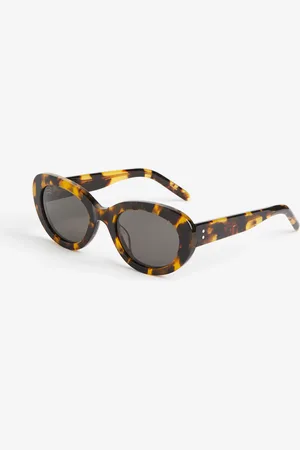 H&M Ovale Sonnenbrille - Braun - Damen