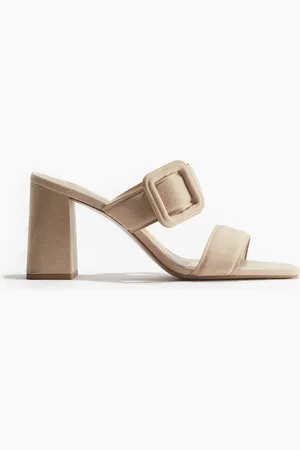 H&M Hohe Sandaletten mit Schnalle - - Damen
