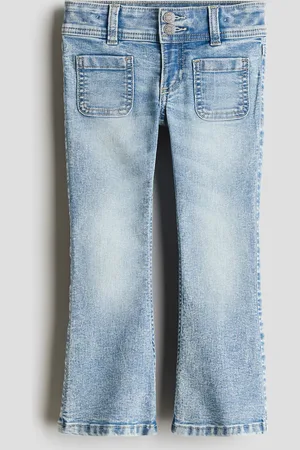 H&M Flared Leg Jeans - Blau - Kinder