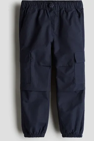 H&M Cargohose aus Baumwolle - Blau - Kinder