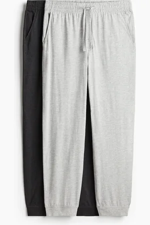 H&M 2er-Pack Jerseyjoggpants in Regular Fit - - Herren