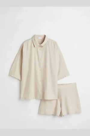 H&M Pyjama aus Leinenmix - - Damen