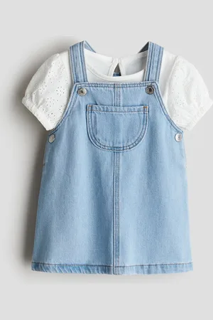 H&M 2-teiliges Baumwollset - Blau - Kinder