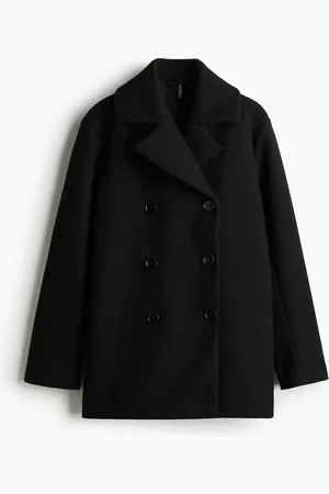 H&M Zweireihiger Filzmantel - - Damen