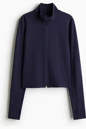 H&M Sportshirt mit SoftMove - Blau - Sportswear