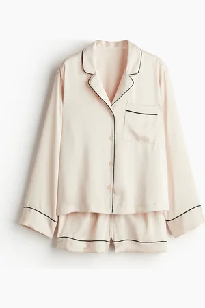 H&M Satinpyjama - - Damen