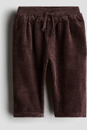 H&M Joggpants aus Baumwollcord - Braun - Kinder