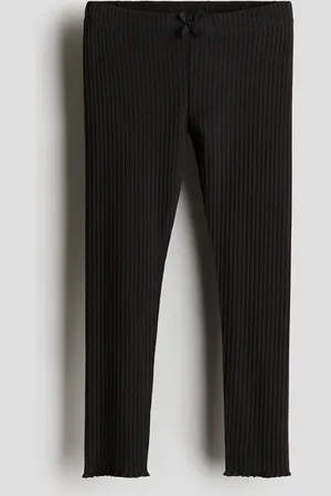 H&M Gerippte Baumwollleggings - - Kinder