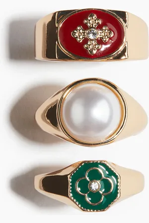 H&M 3er-Pack Ringe - - Herren