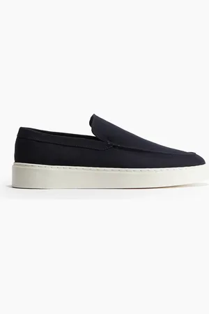 H&M Loafer mit Mokassinnaht - Blau - Herren