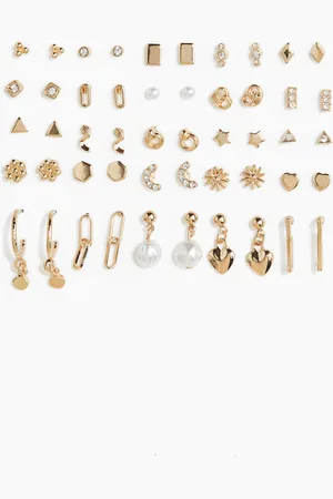 H&M 25 Paare Ohrringe und Studs - - Damen