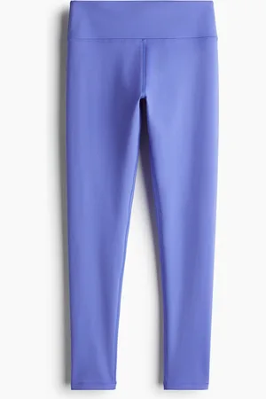 H&M Sportleggings aus DryMove - Blau - Sportswear