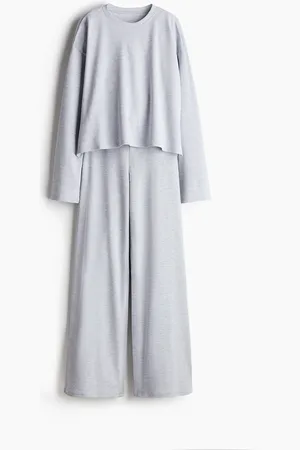 H&M Pyjama mit Waffelstruktur - - Damen