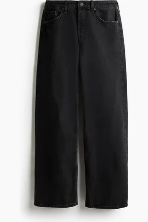H&M Baggy Wide Low Jeans - - Damen