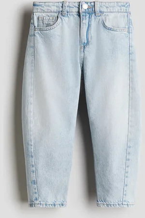 H&M Jeans in Loose Fit mit Ballonbeinen - Blau - Kinder