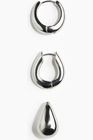 H&M 3er-Pack Ohrringe - - Herren