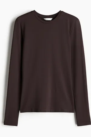 H&M Langarmshirt aus Mikrofaser - - Damen