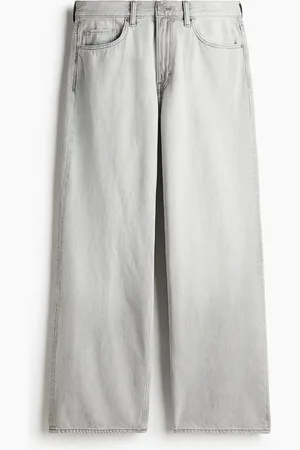 H&M Loose Straight High Jeans - - Herren