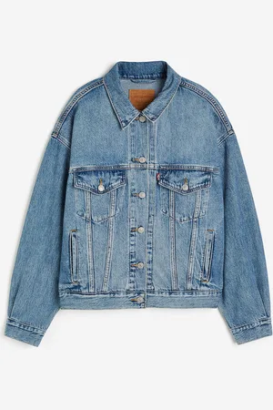H&M Levis 90s Trucker Soft As Butter - Blau - Damen