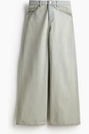 H&M Baggy Regular Jeans - Blau - Damen