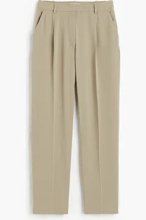 H&M Weite Hose mit Bügelfalten - - Damen