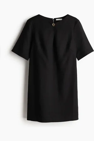 H&M Kleid aus Leinenmix - - Damen