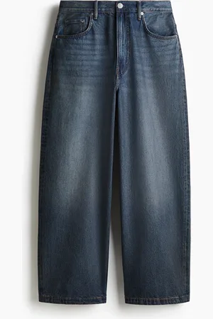 H&M Super Baggy Jeans - Blau - Herren