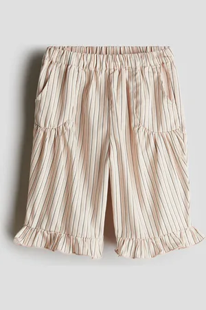H&M Baumwollpopeline-Hose mit Volants - - Kinder