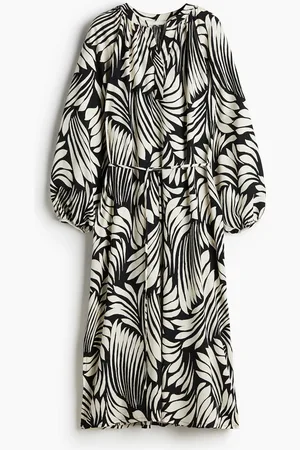 H&M Kleid mit Ballonärmeln - - Damen