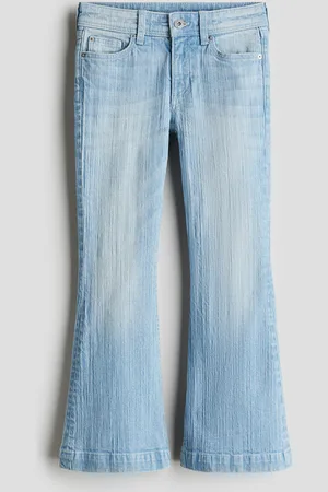 H&M Slim Fit Flared Leg Jeans - Blau - Kinder
