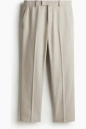 H&M Elegante Hose aus Leinenmix in Regular Fit - - Herren