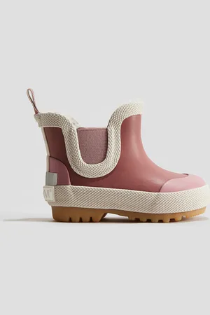 H&M Kurze Gummistiefel Mit Futter - Rot - Kinder