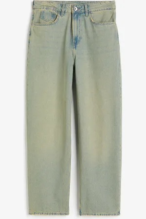 H&M Baggy Low Jeans - Blau - Damen