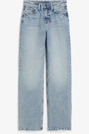 H&M Wide Ultra High Jeans - Blau - Damen