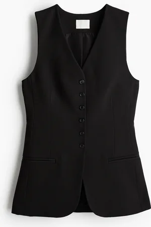 H&M Anzugweste aus Viskosemix - - Damen