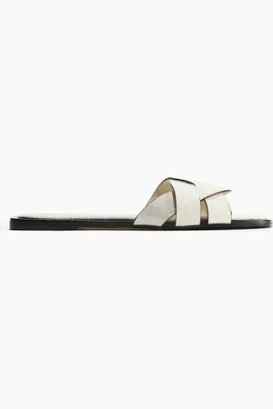 H&M Sandalen mit Flechtriemen - - Damen