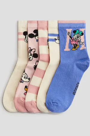 H&M 5er-Pack Socken mit Motiv - Rosa - Kinder