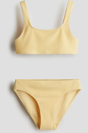 H&M Bikini mit Struktur - Gelb - Kinder