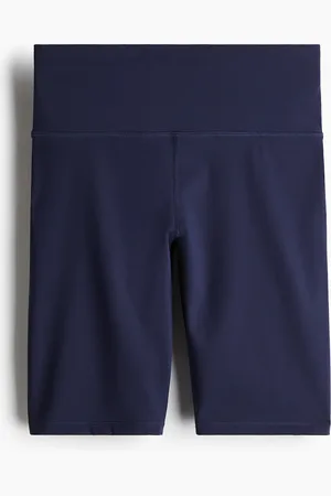 H&M Lauf-Radlershorts mit ShapeMove - Blau - Sportswear